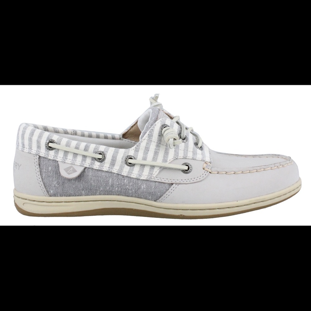 Sperry Songfish Light Grey STS95711 Sz 9